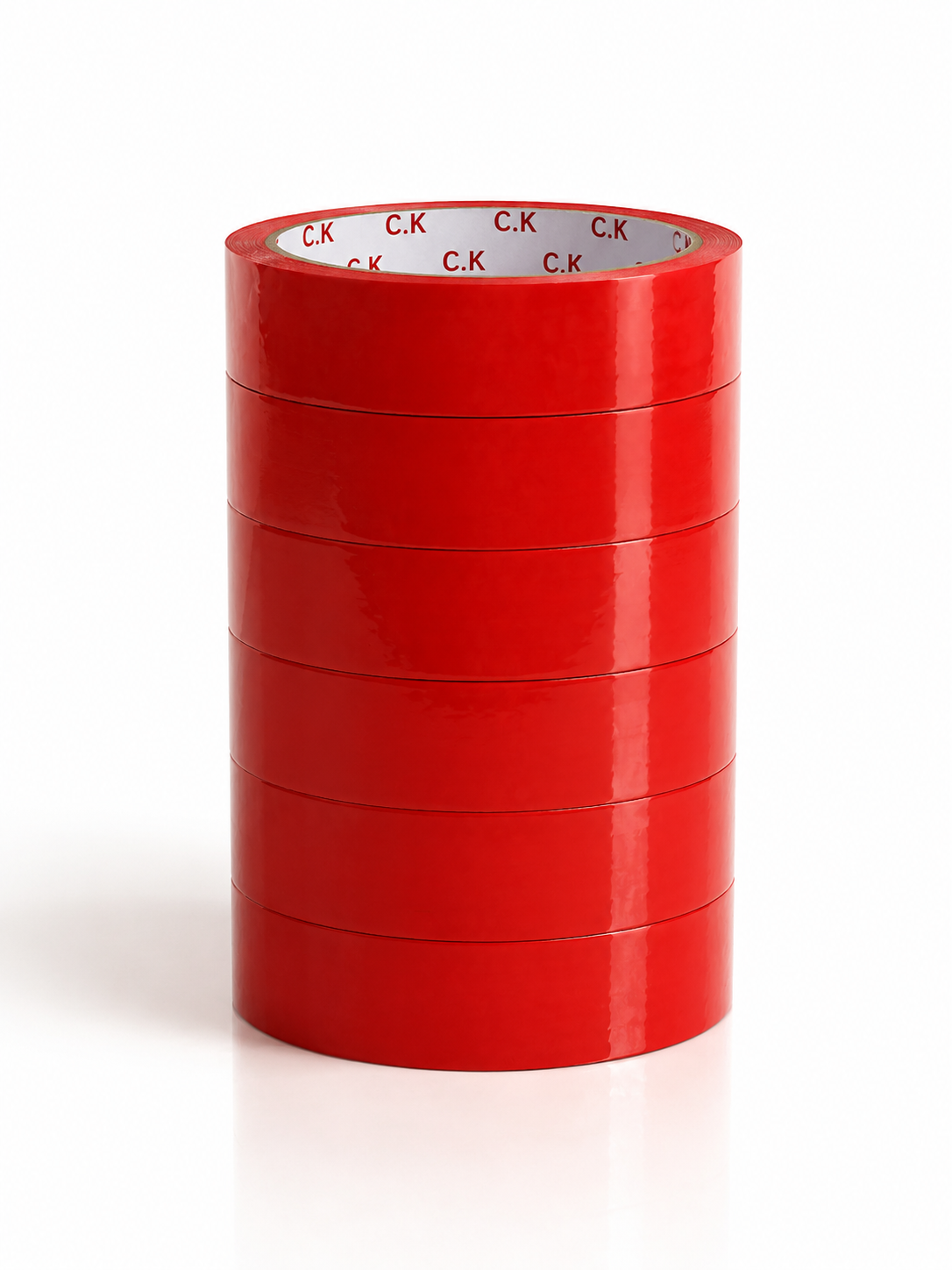Red BOPP Tape