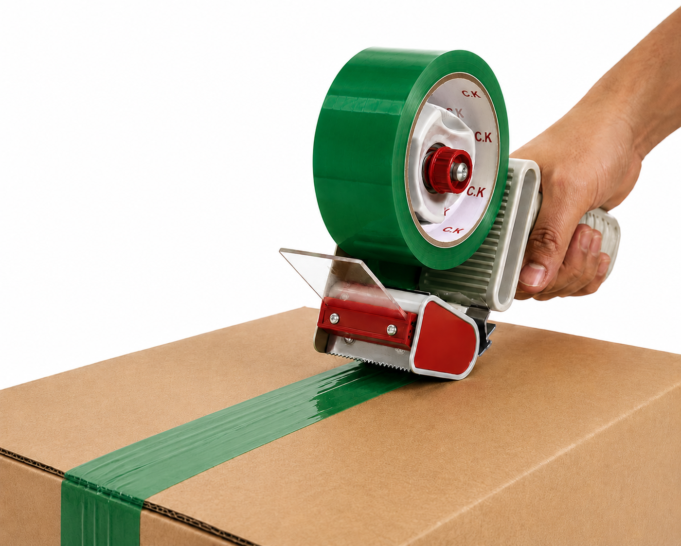 Green BOPP Tape