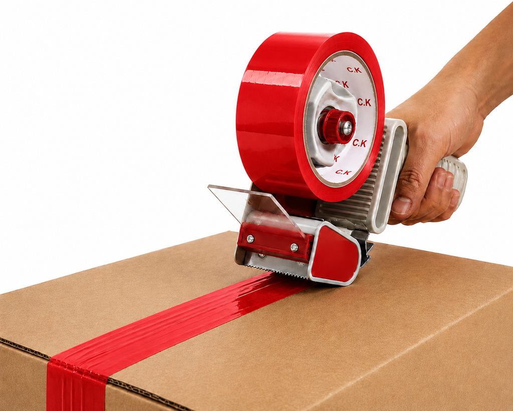 Red BOPP Tape